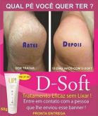 Creme de Tratamento para Pés,Mãos e cotovelos UP! D-Soft 60g